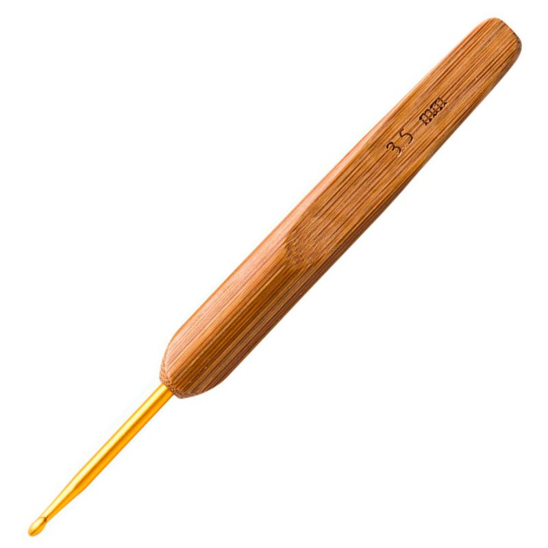 Agulha de Croche com Cabo de Bambu Luli 3,5mm