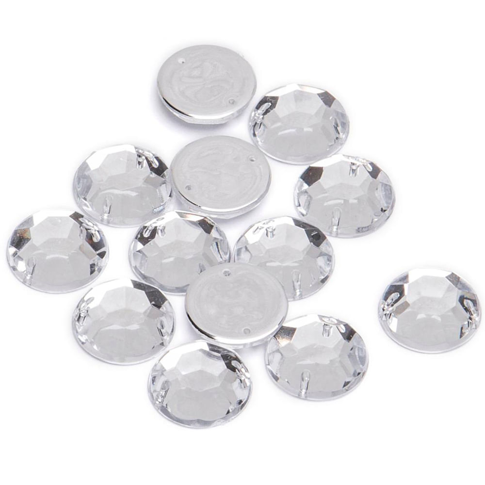 Chaton para Costura Redondo 12mm Luli