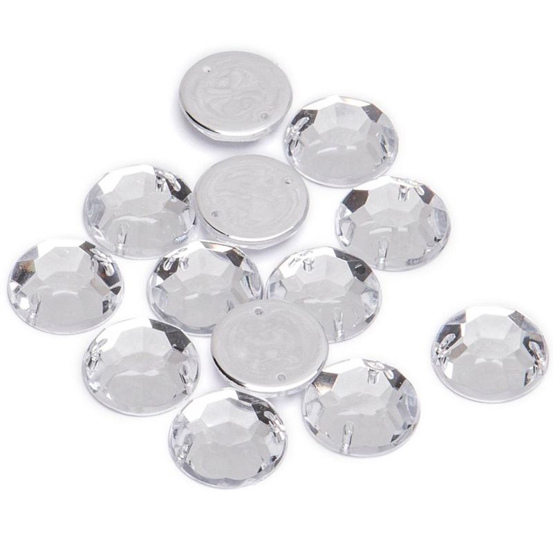 Chaton para Costura Redondo 14mm Luli