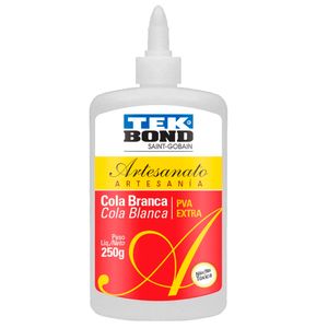 Cola Branca Tek Bond PVA Extra com 250g