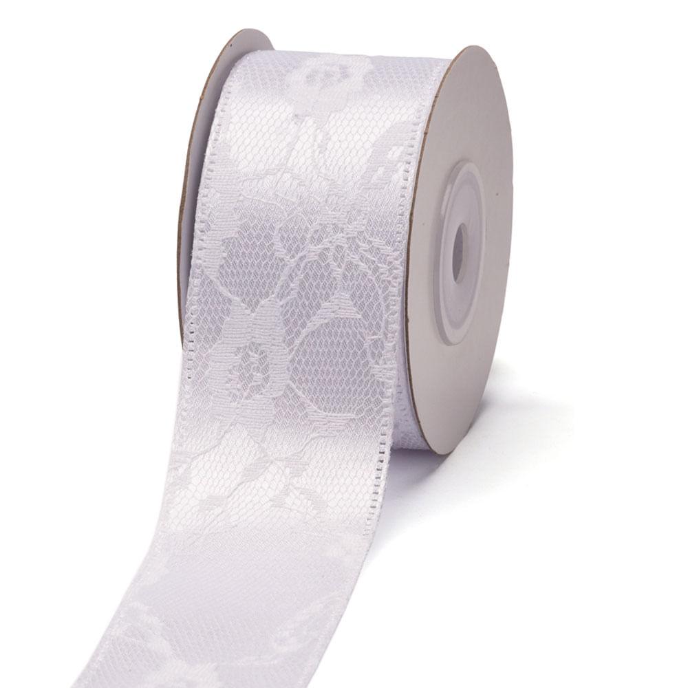 Fita Decorativa  LU-25 40mm branco