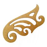 Regua Curva Francesa MDF Luli 1119