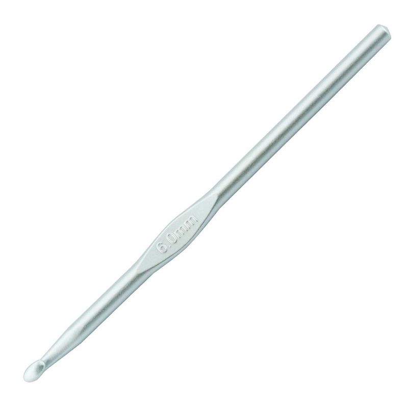 Agulha de Croche de Aluminio Luli 6,0mm