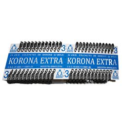 Colchete Gancho Korona N3 Pacote com 144un