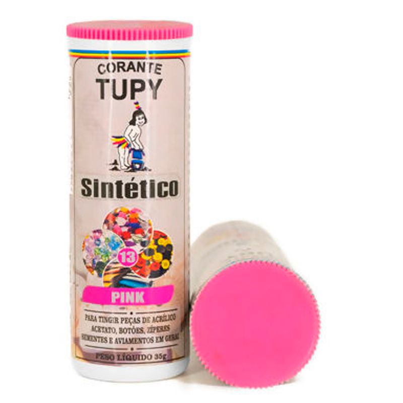 Corante Tupy Sintetico Pink