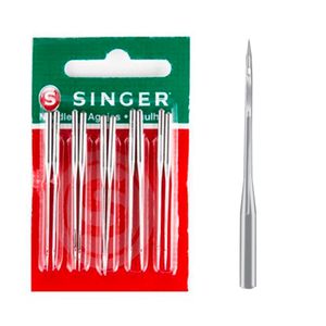 Agulha Singer Cabo Fino 1515/20 Blister com 10un