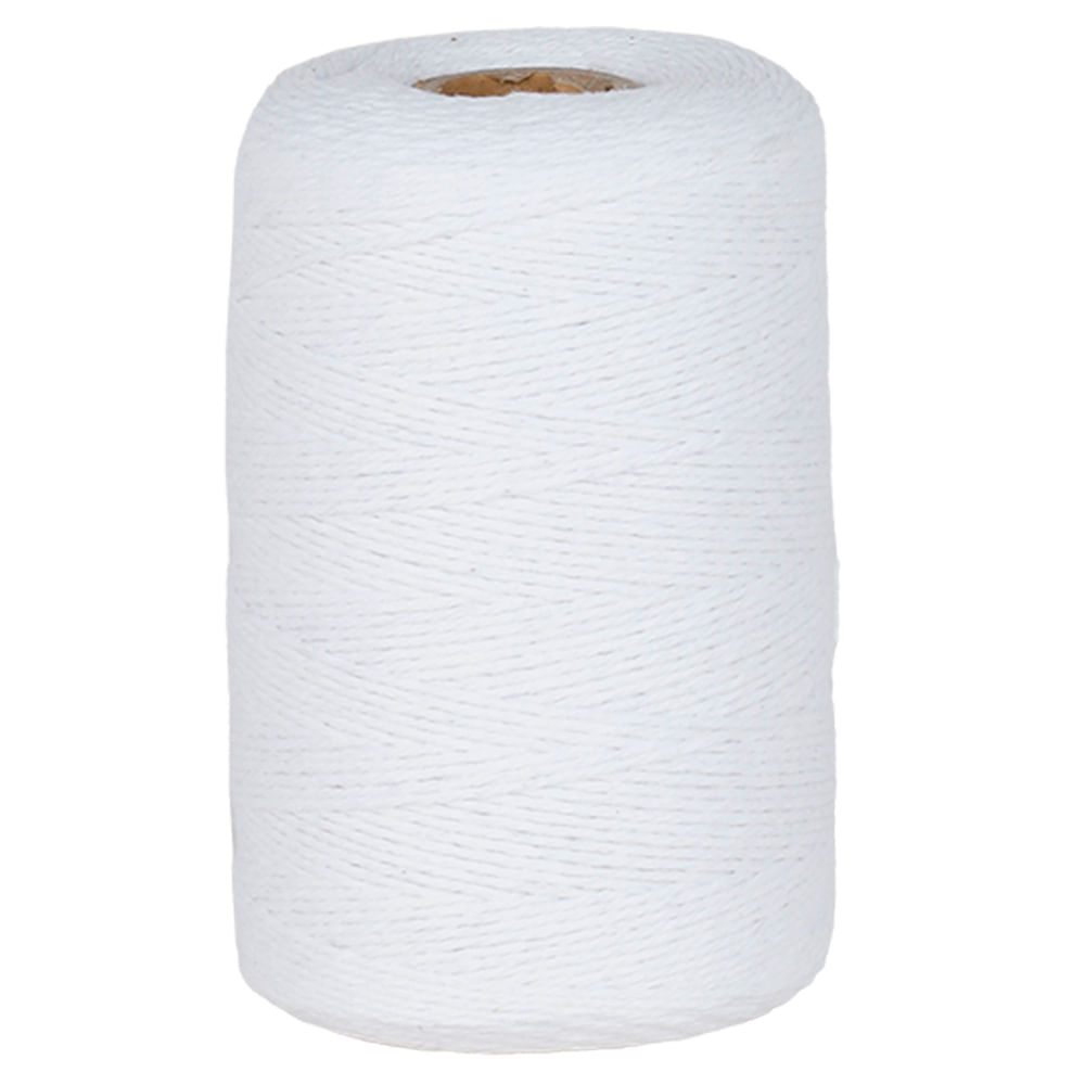 Cordao de Algodao Luli 1mm 300M  branco
