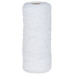 Cordao de Algodao Luli 2mm 200M  branco