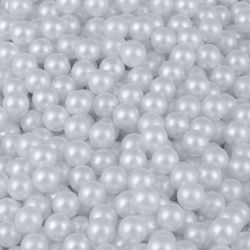 Perola ABS sem Furo Luli 8mm Pacote com 500g