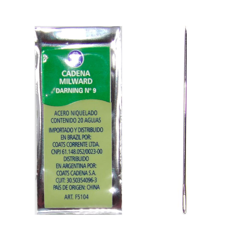 Agulha de Mao Corrente Nº 9