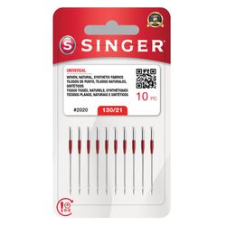 Agulha ComumSinger 2020/21 Blister com 10un