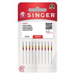 Agulha Singer para Maquina (Ponta Bola) 2045/21 Blister com 10un