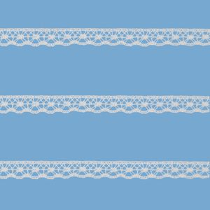 Renda de Algodao Paraiba 467024 0,9cm Peca com 20 Metros