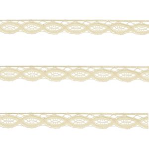 Renda de Algodao Paraiba 461828 1cm Peca com 20 Metros