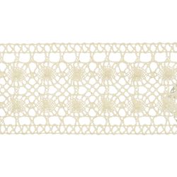 Renda de Algodao Paraiba 120552 6,6cm Peca com 20 Metros