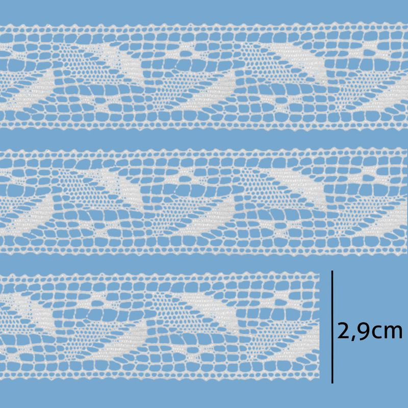 Renda de Algodao Paraiba 430352 2,9cm