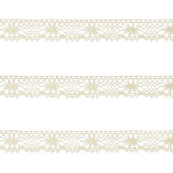 Renda de Algodao Paraiba 406228 1,4cm Peca com 20 Metros