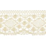 Renda de Algodao Paraiba 140064 7,4cm Peca com 20 Metros