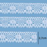Renda de Algodao Paraiba 121828 2,7cm Peca com 20 Metros