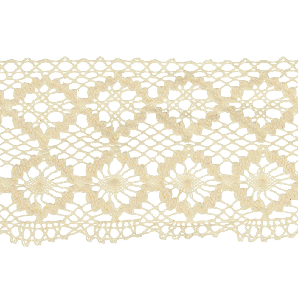 Renda de Algodao Paraiba 1025 5,5cm Peca com 20 Metros