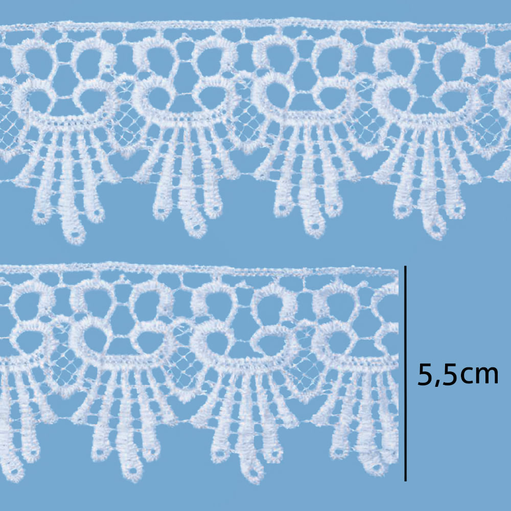 Renda Guipir Luli 5,5cm 14161