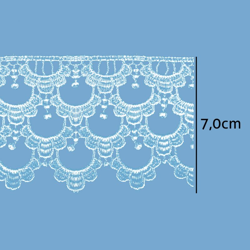 Renda Guipir Luli 7cm 52794