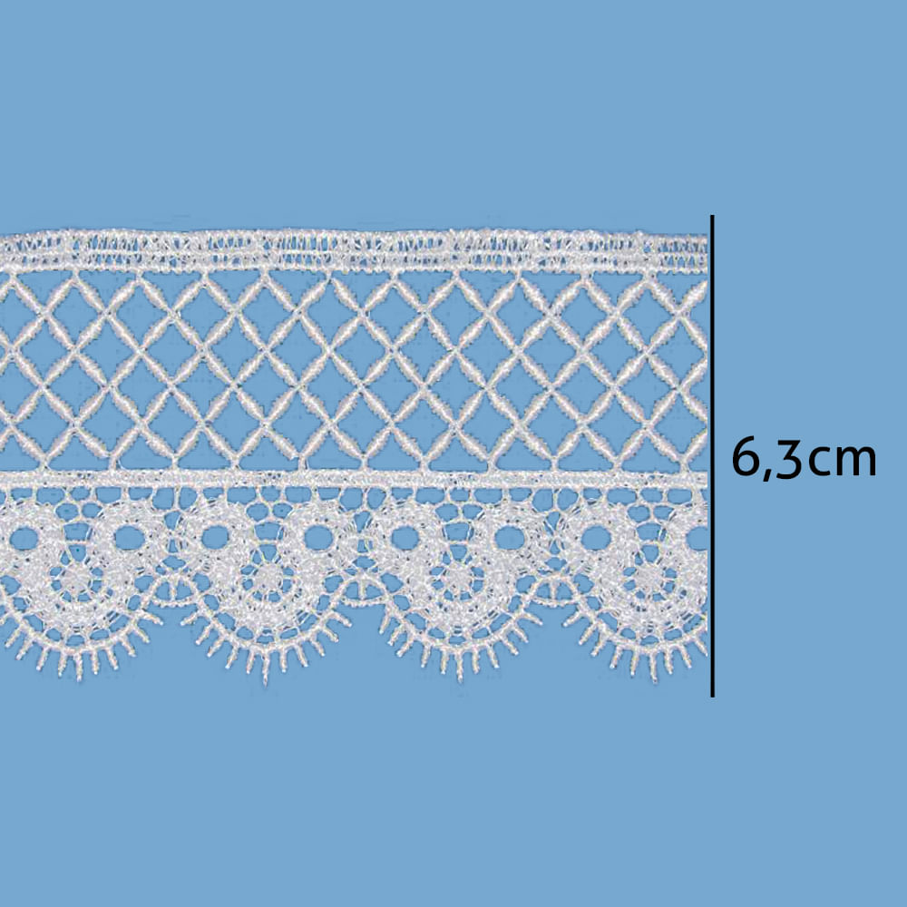 Renda Guipir Luli 6,3cm 108067