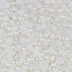 Meia Perola ABS Sem Furo Luli 06mm 500g