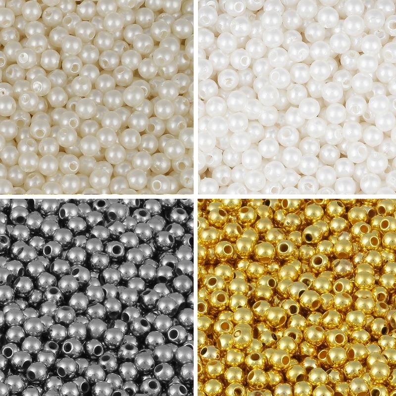 Perola ABS Luli 4mm Pacote