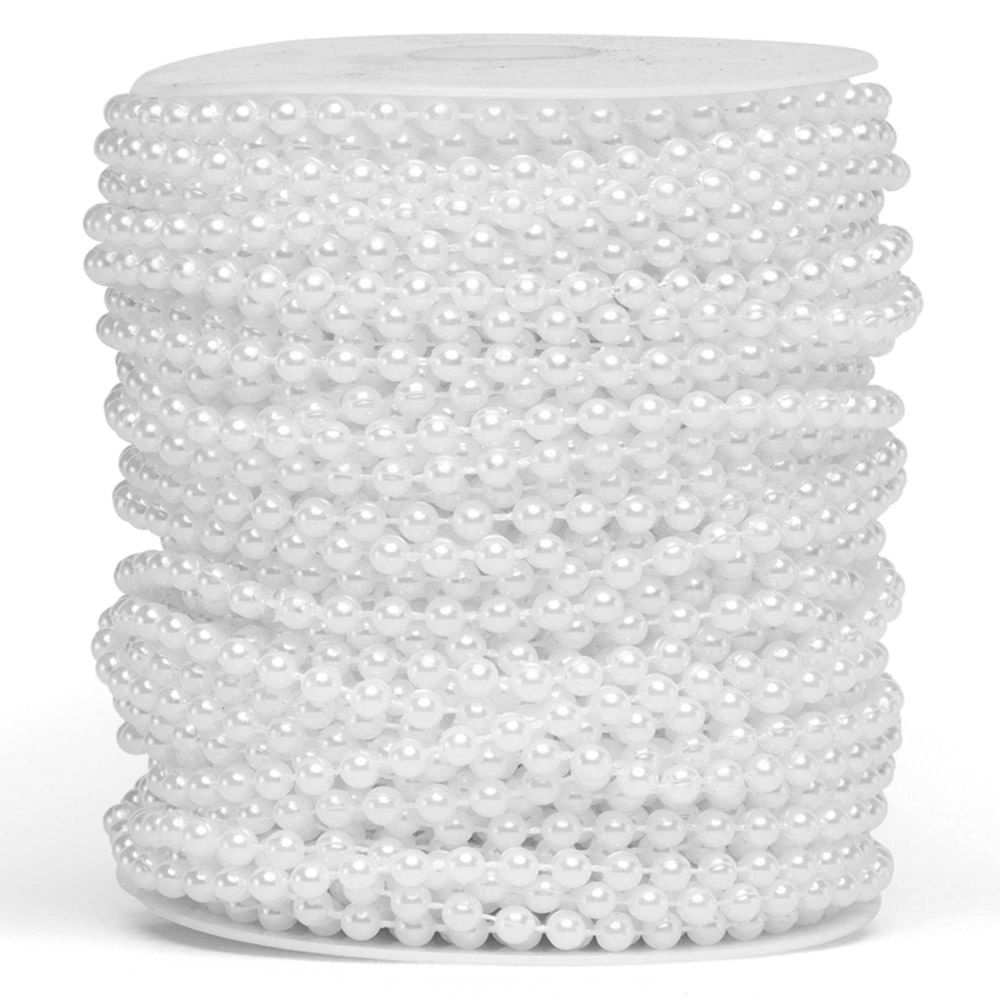 Corrente de Perola ABS Luli 5mm