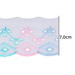 Bordado Luli 7502 Multicolor 7cm 13,70M