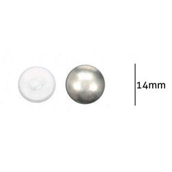Botao Bombe para Forrar Cardenas 14mm Caixa com 144un