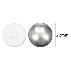 Botao Bombe para Forrar Cardenas 22mm Caixa com 144un