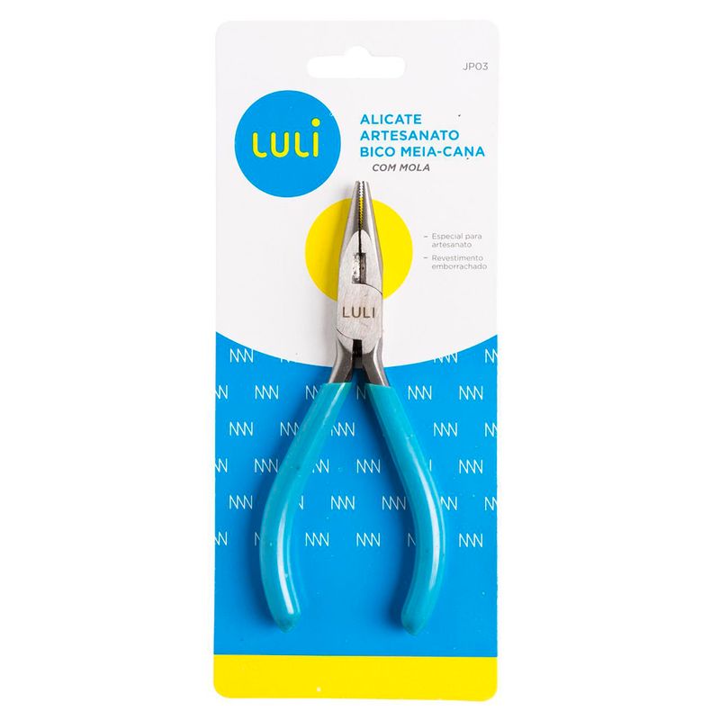 Alicate Bico Meia Cana Luli JP03 capa