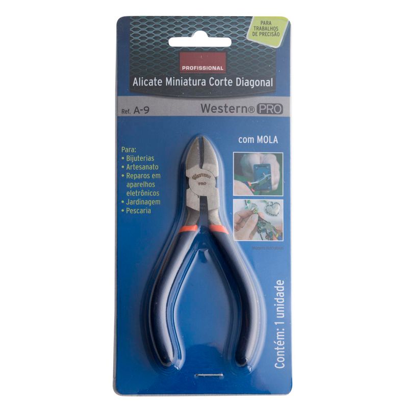 Alicate Corte Diagonal Western A9 capa
