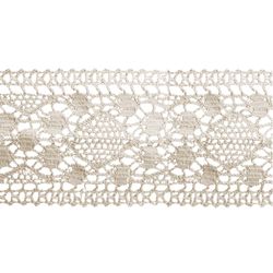 Renda de Algodao Paraiba 140164 6,5cm Peca com 20 Metros