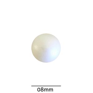 Bola de Isopor Macica Styroform 8mm Pacote com 200un