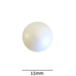 Bola de Isopor Macica Styroform 15mm Pacote com 200un
