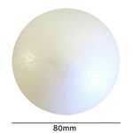 Bola de Isopor Macica 80mm