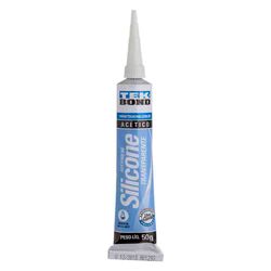 Silicone Adesivo Acetico Transparente Tek Bond Bisnaga com 50g