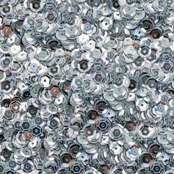 Lantejoula Metalizada 6mm Lantecor Pacote com 1000un