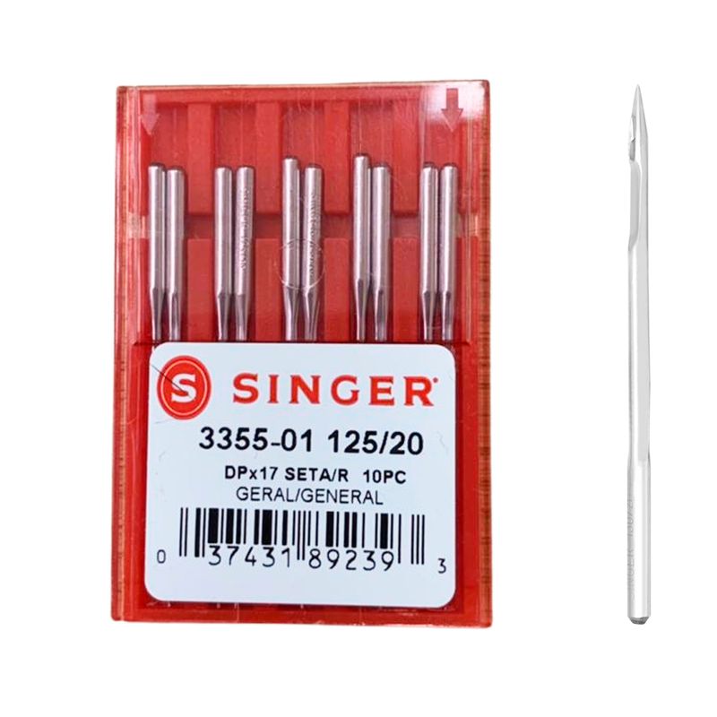 Agulha Singer Trivete 3355 20