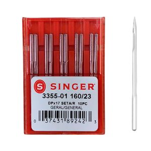 Agulha Singer para Travete 3355/23 Blister com 10un