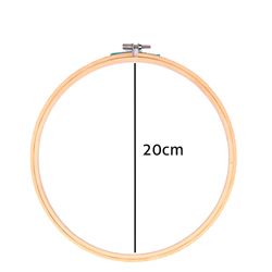 Bastidor de Madeira para Bordado com Tarracha Luli 20cm