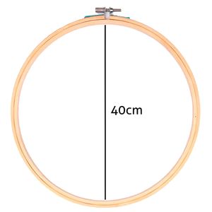 Bastidor de Madeira para Bordado com Tarracha Luli 40cm