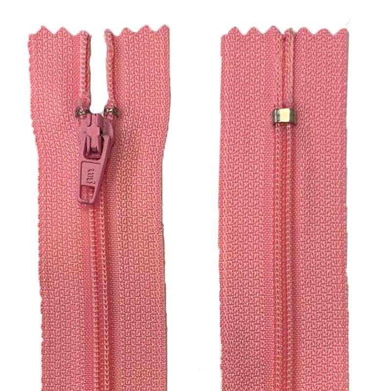 Ziper-Nylon-Fixo-Fino-513-rosa-medio