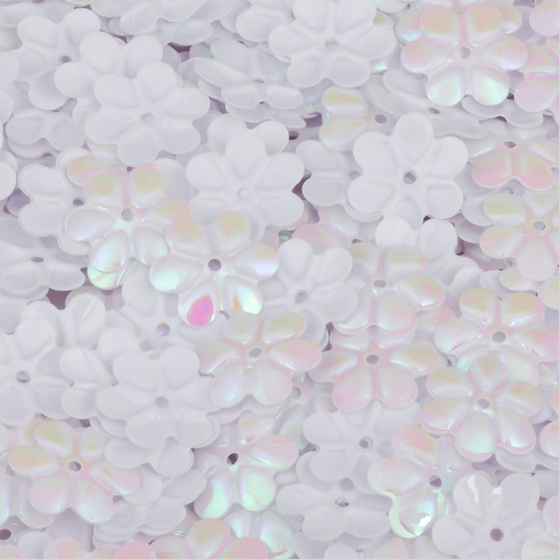 Lantejoula-Irisada-Flor-P-101-Cor-09-Branco-
