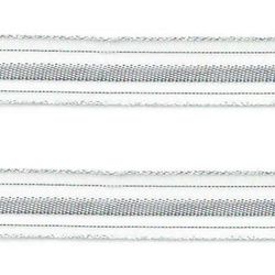 Fita Metalizada Aramada Najar 6852 20mm Rolo com 10 Metros