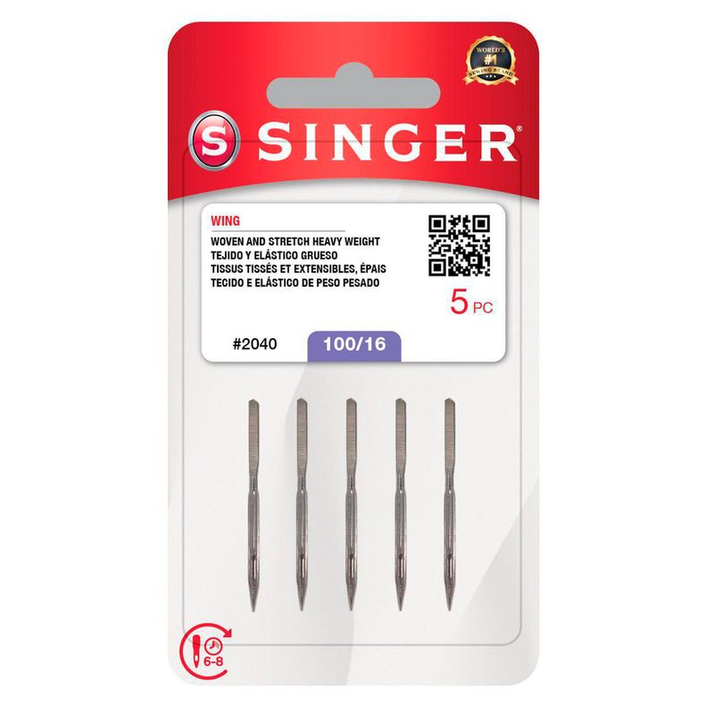 agulha-singer-2040-100-16