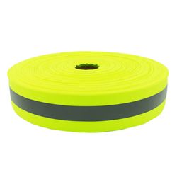 Fita Refletiva de Gorgurao para Uniforme Luli 25mm Rolo com 50 Metros